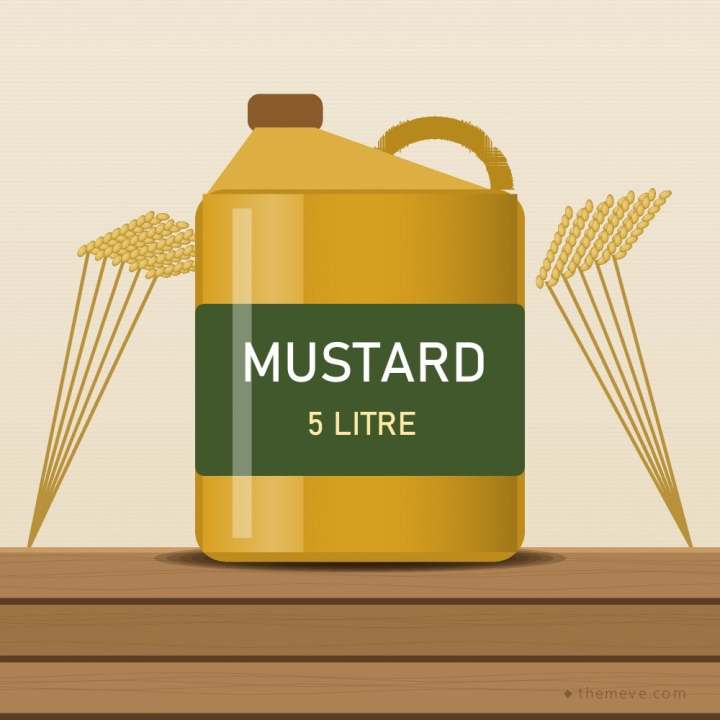 Mustard Oil — 5 L Jug