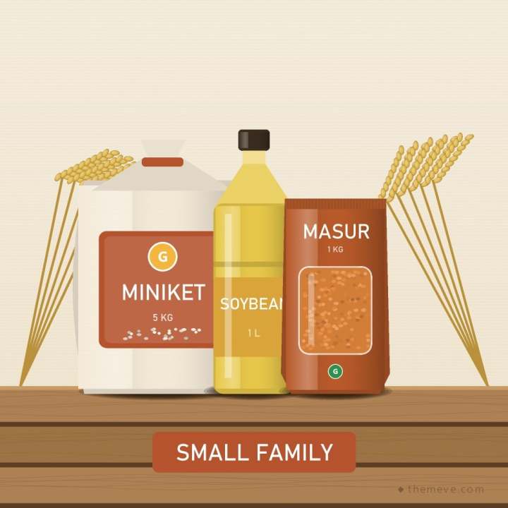 Small Family Monthly Pack